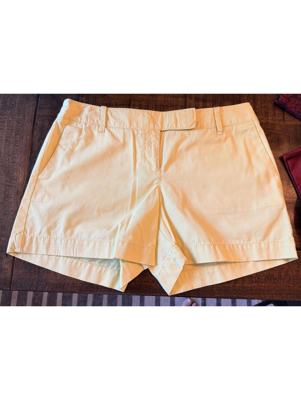 Ann Taylor Loft cargo shorts (color is bright yellow/green) size 2